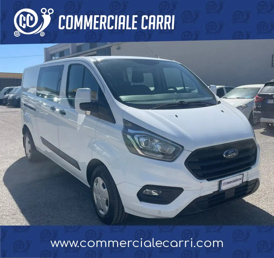 Ford Transit Custom 300 L2H1 2.0 TDCI FURGONE 6 POSTI - 2019 Weiß - 1
