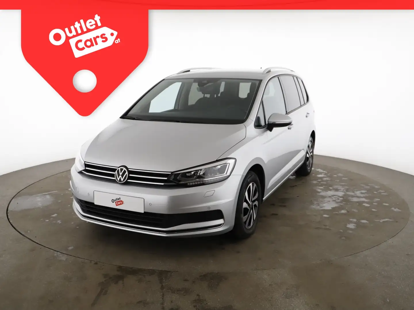 Volkswagen Touran Comfortline 2.0 TDI DSG LED+ASSIST+AHK+NAV Silber - 1