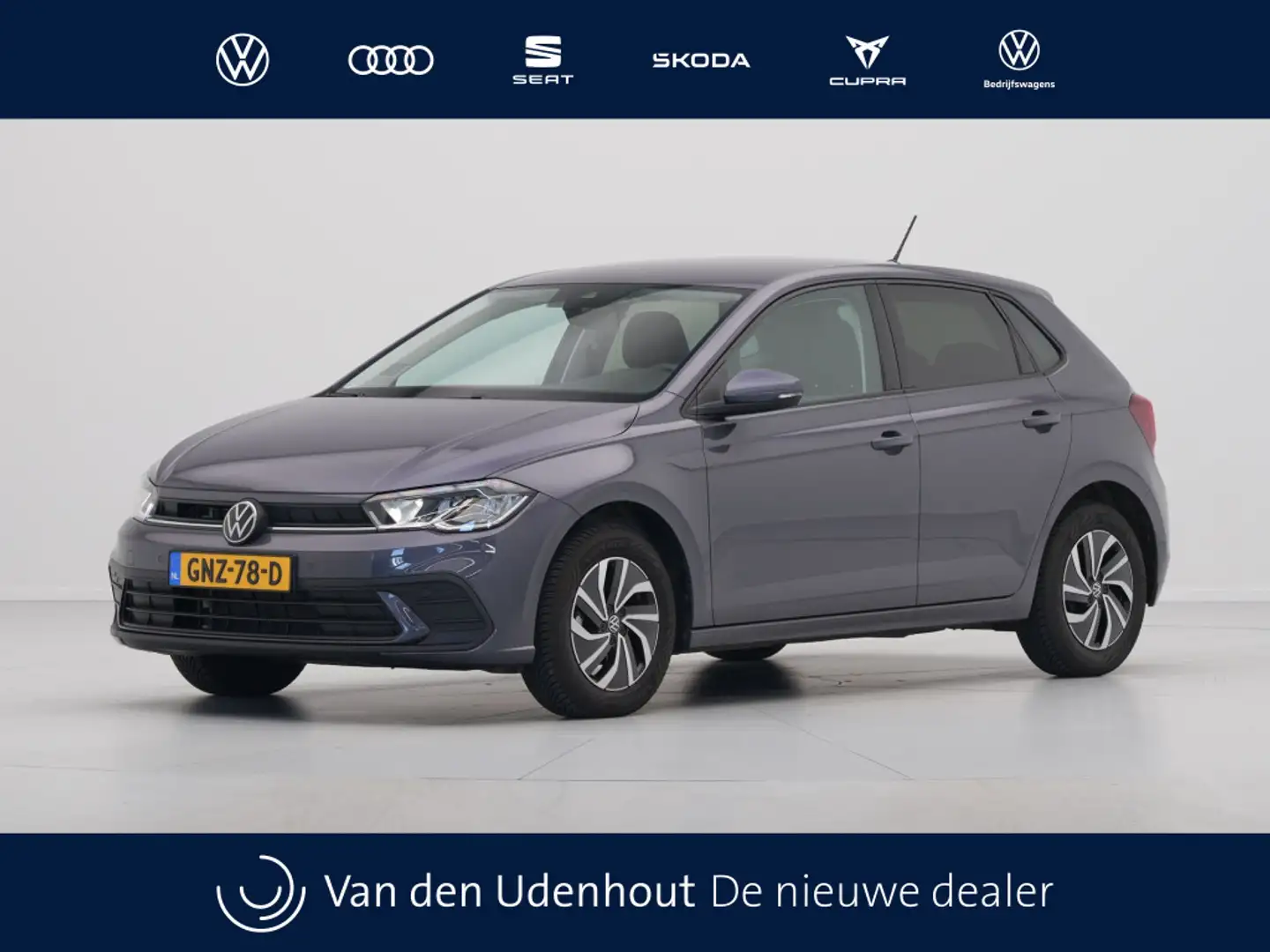 Volkswagen Polo 1.0 TSI 95pk DSG Life Edition App Connect Gris - 1