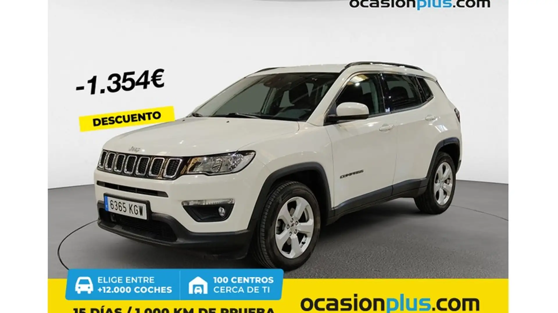 Jeep Compass 1.4 Multiair Longitude 4x2 103kW Bianco - 1