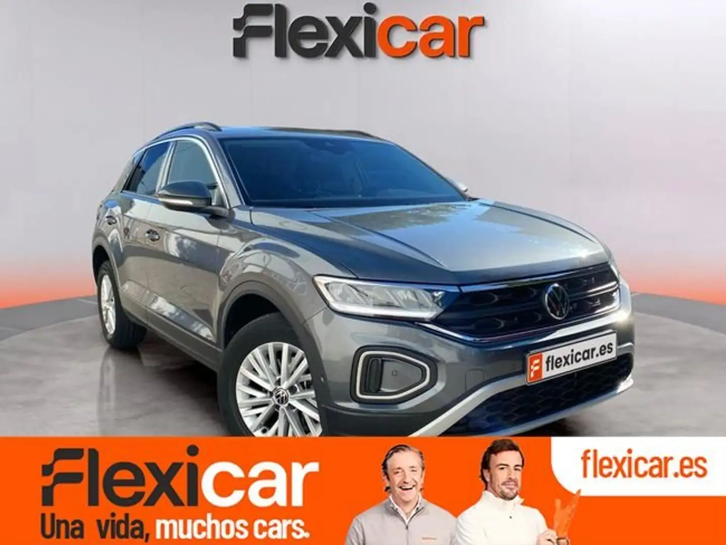 Volkswagen T-Roc 1.0 TSI Life 85kW Gris - 1