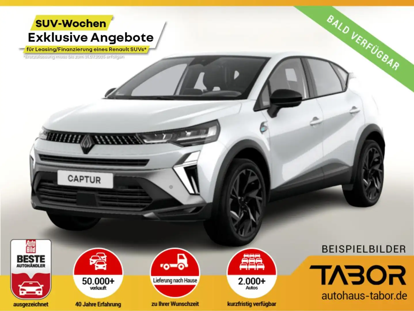 Renault Captur Esprit Alpine Mild Hybrid 160 EDC Weiß - 1