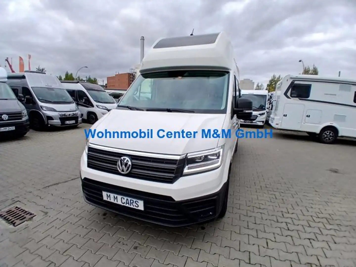 Volkswagen Grand California 600 ACC Solar AHK 1 Hand Blanc - 2