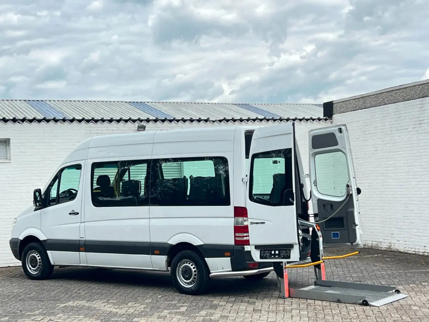 Mercedes-Benz Sprinter 313 Cdi 9Sitze Lift Klima Engine broken Белый - 2