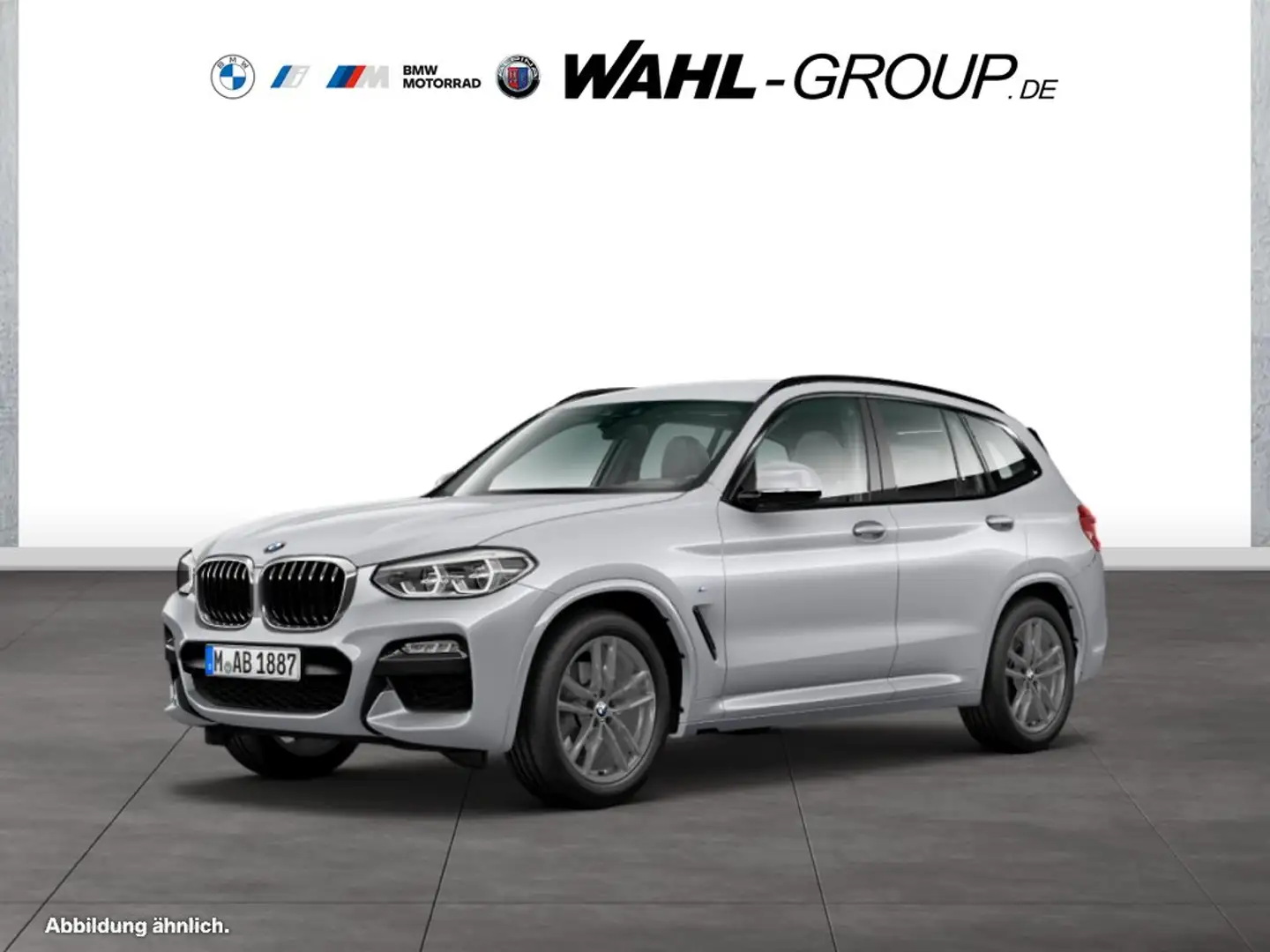 BMW X3 xDrive20i M SPORT TEILLEDER NAVI PROF HUD LED PDC Plateado - 1