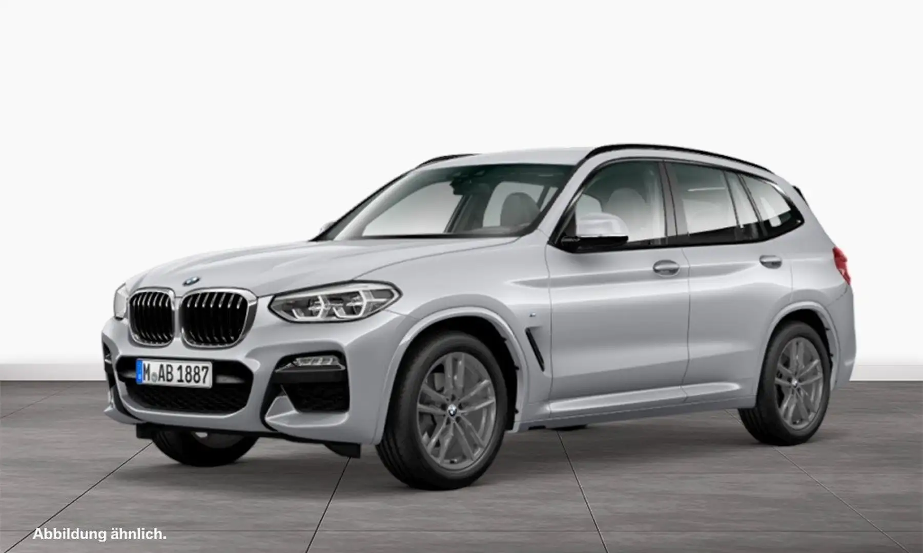 BMW X3 xDrive20i ZA M Sport Head-Up LED WLAN Shz Silber - 1