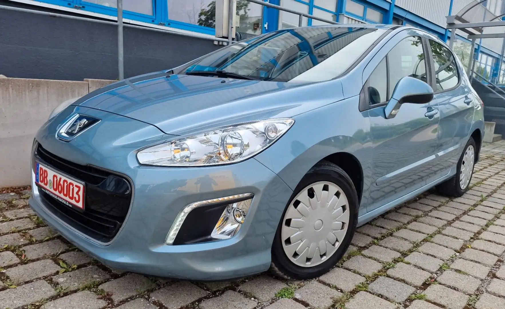 Peugeot 308 Hdi 1.6/GARANTIE/TÜV03.26/AUTOMATIK/KLIMA Blau - 2