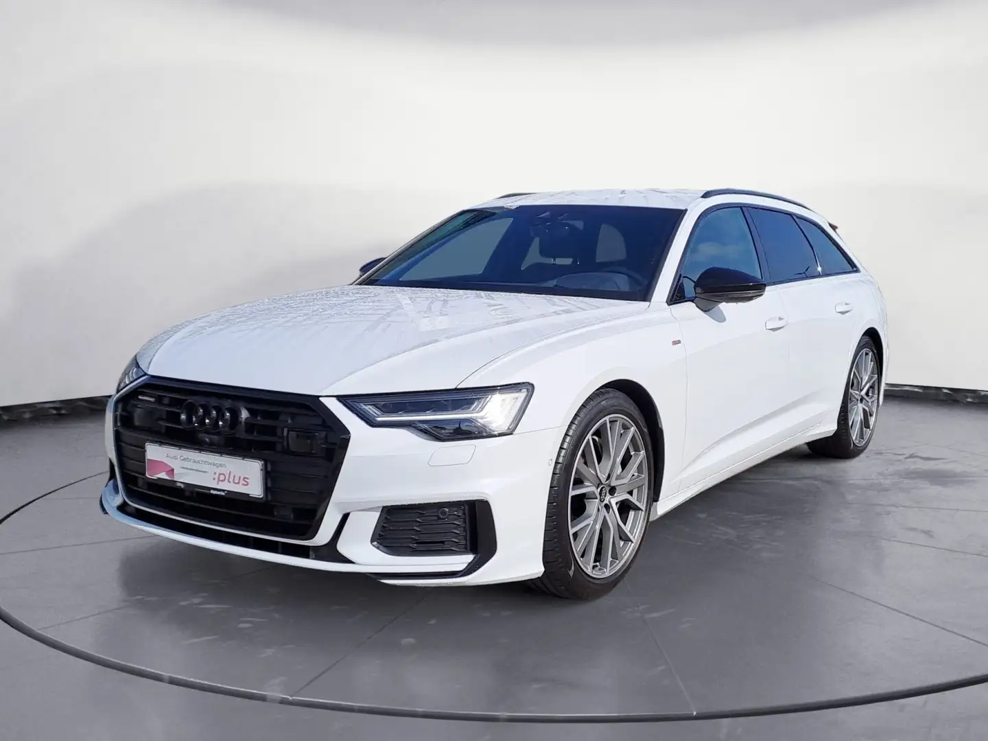 Audi A6 50 TDI quattro sport S-Line AHK Virtual Weiß - 2
