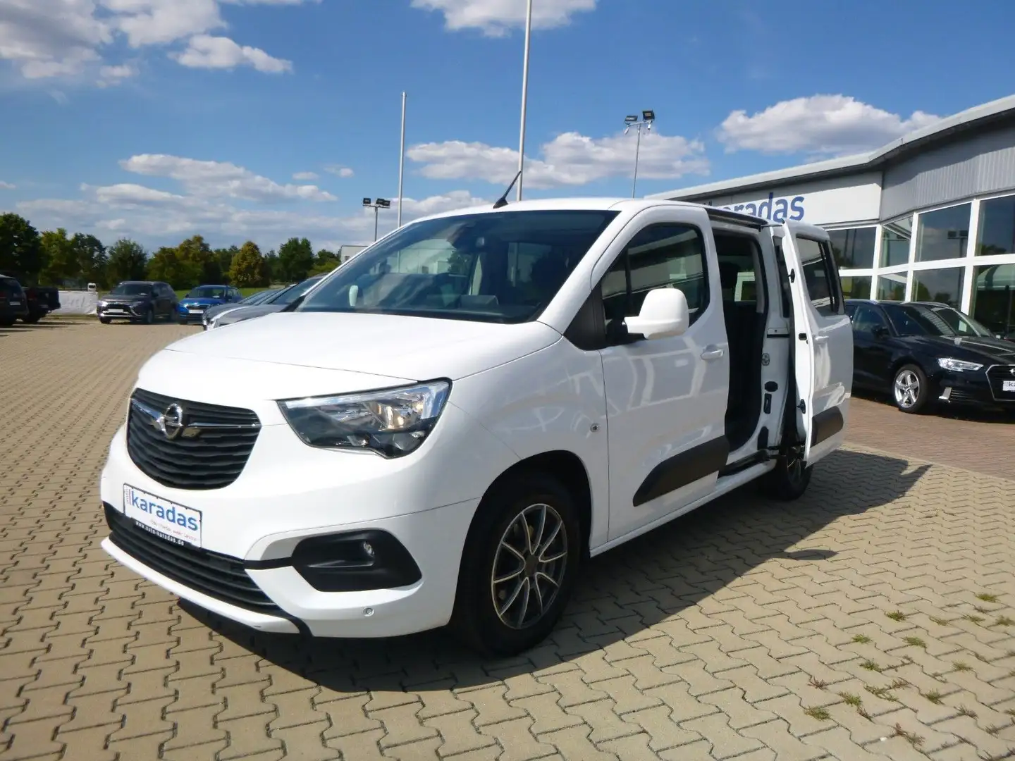 Opel Combo Life E 1,2T Navi/Einparkhilfe/5Sitze Blanc - 1