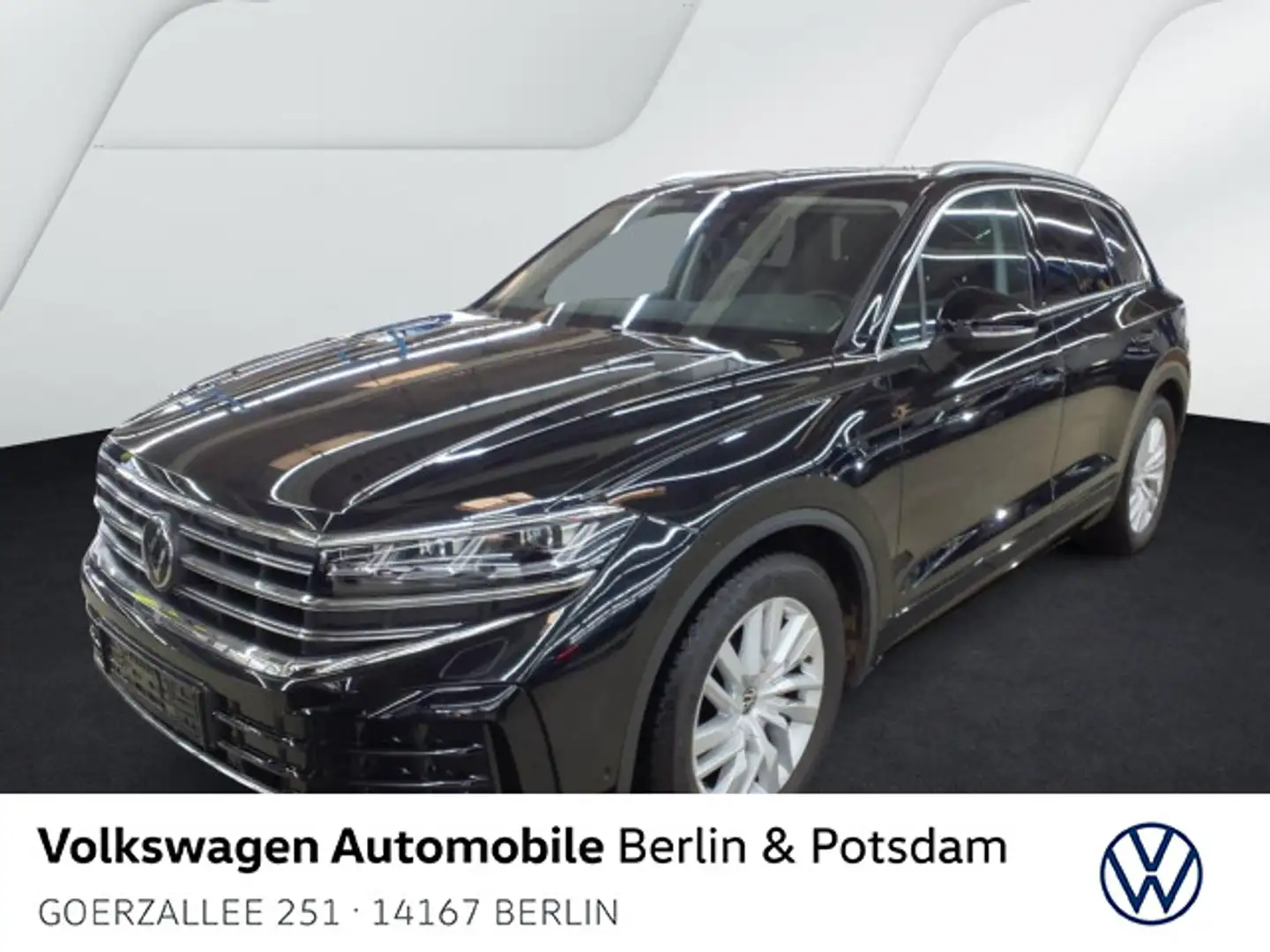 Volkswagen Touareg 3.0 V6 TDI AG8 Eleg 4M Leder Luftf. AHK Schwarz - 1