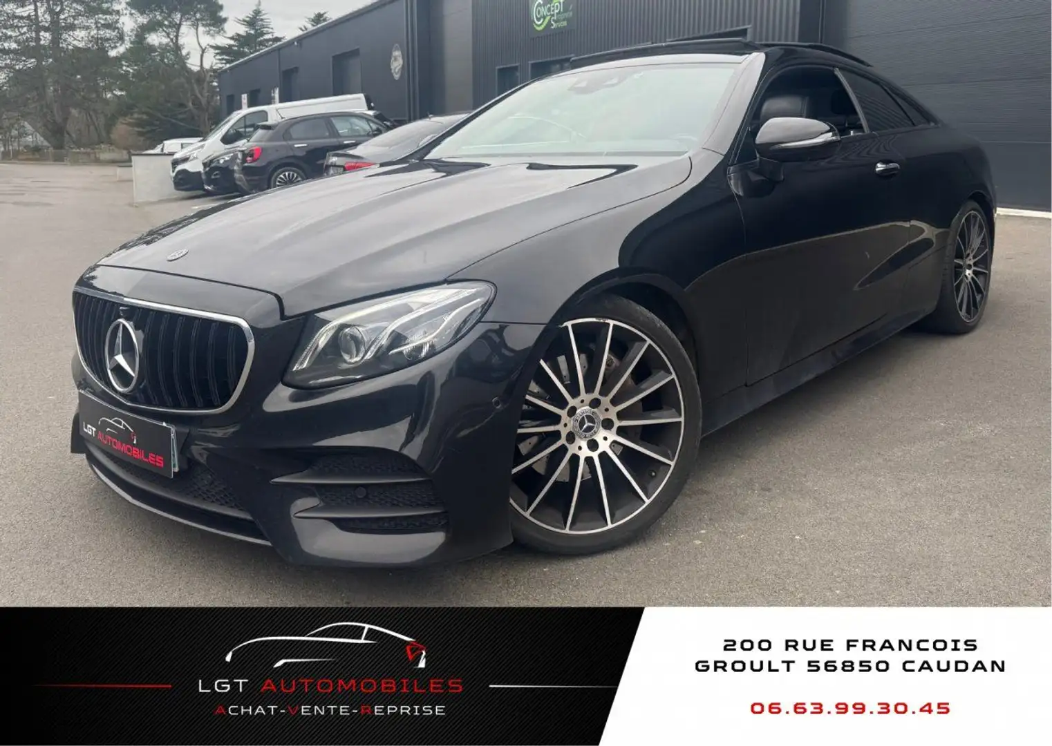 Mercedes-Benz E 220 (238) Coupé 220 d 2.0 d 16V 9G-TRONIC 194 cv Boîte Schwarz - 1
