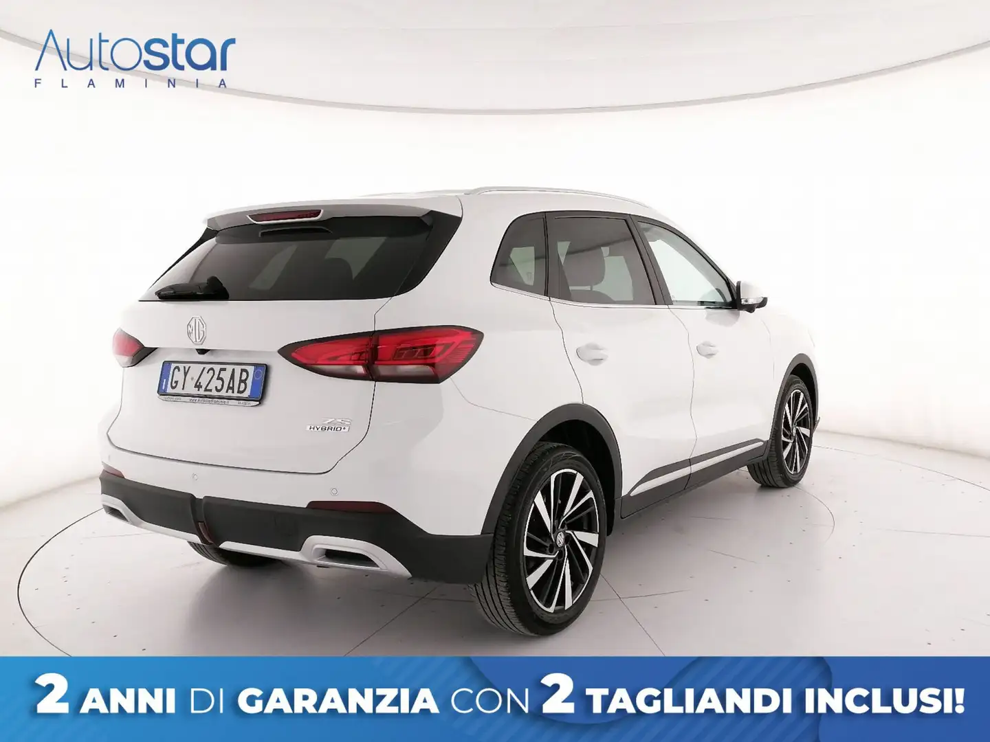 MG ZS 1.5 hybrid+ Luxury auto Bianco - 2