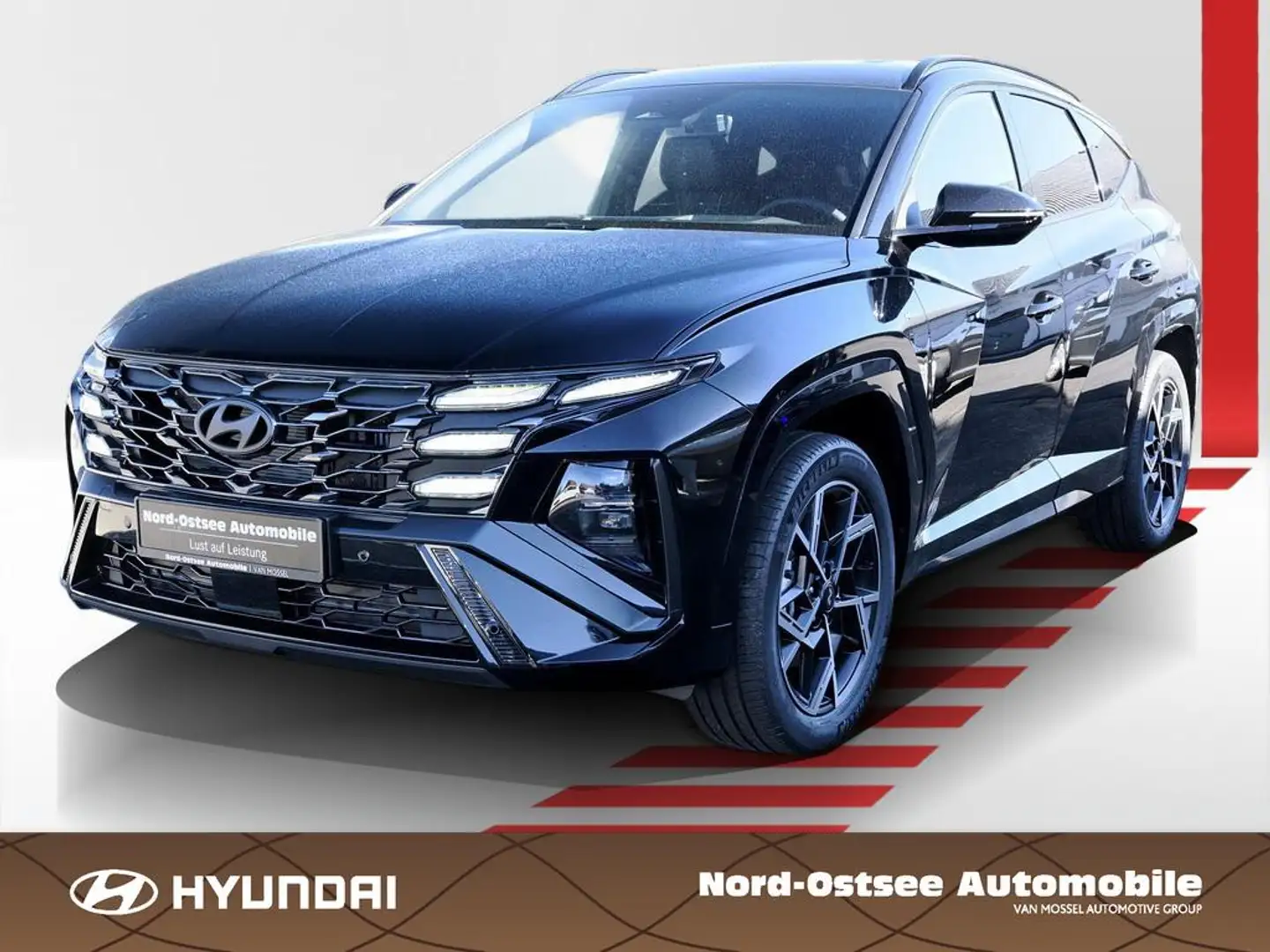 Hyundai TUCSON FL HEV N Line Zwart - 1