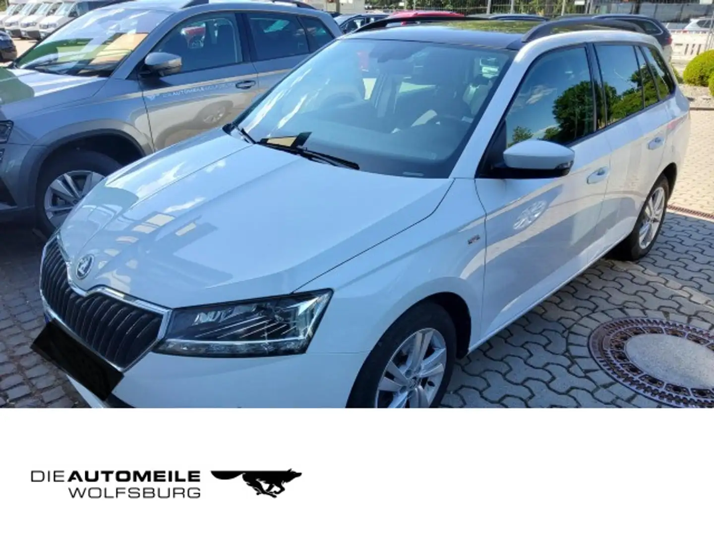Skoda Fabia 3 III Combi 1.0 TSI Ambition Rückfahrkam/E Weiß - 1