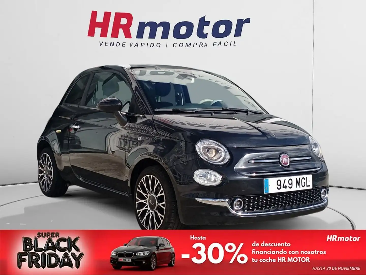 Fiat 500 Dolcevita Blau - 1