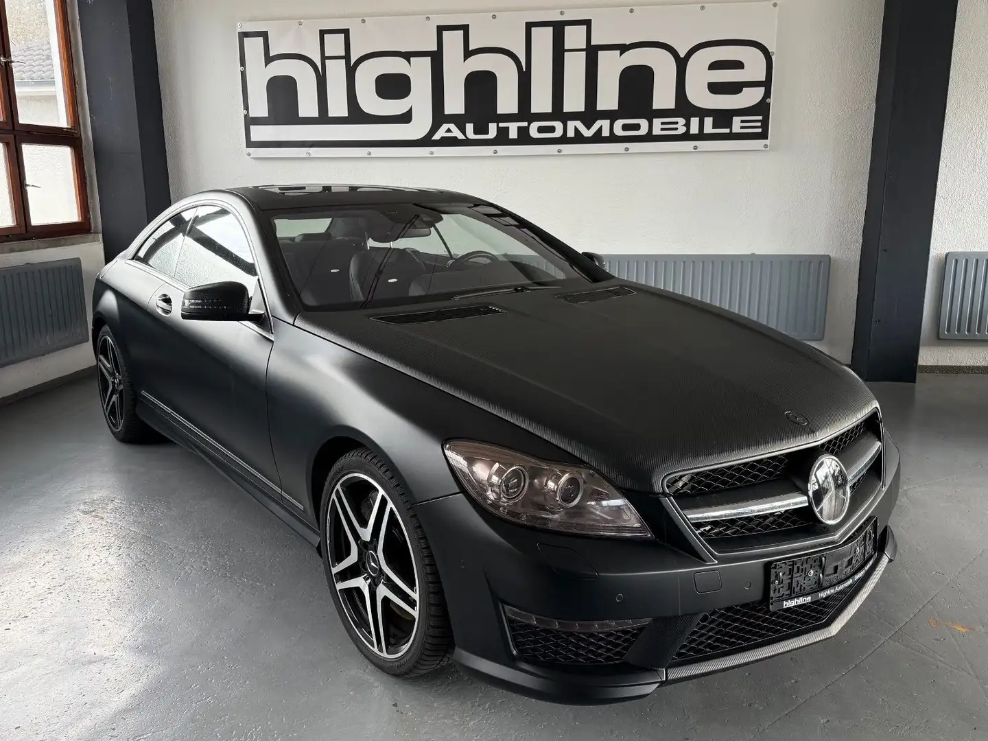Mercedes-Benz CL 63 AMG Coupe - V8 544 PS Negro - 1