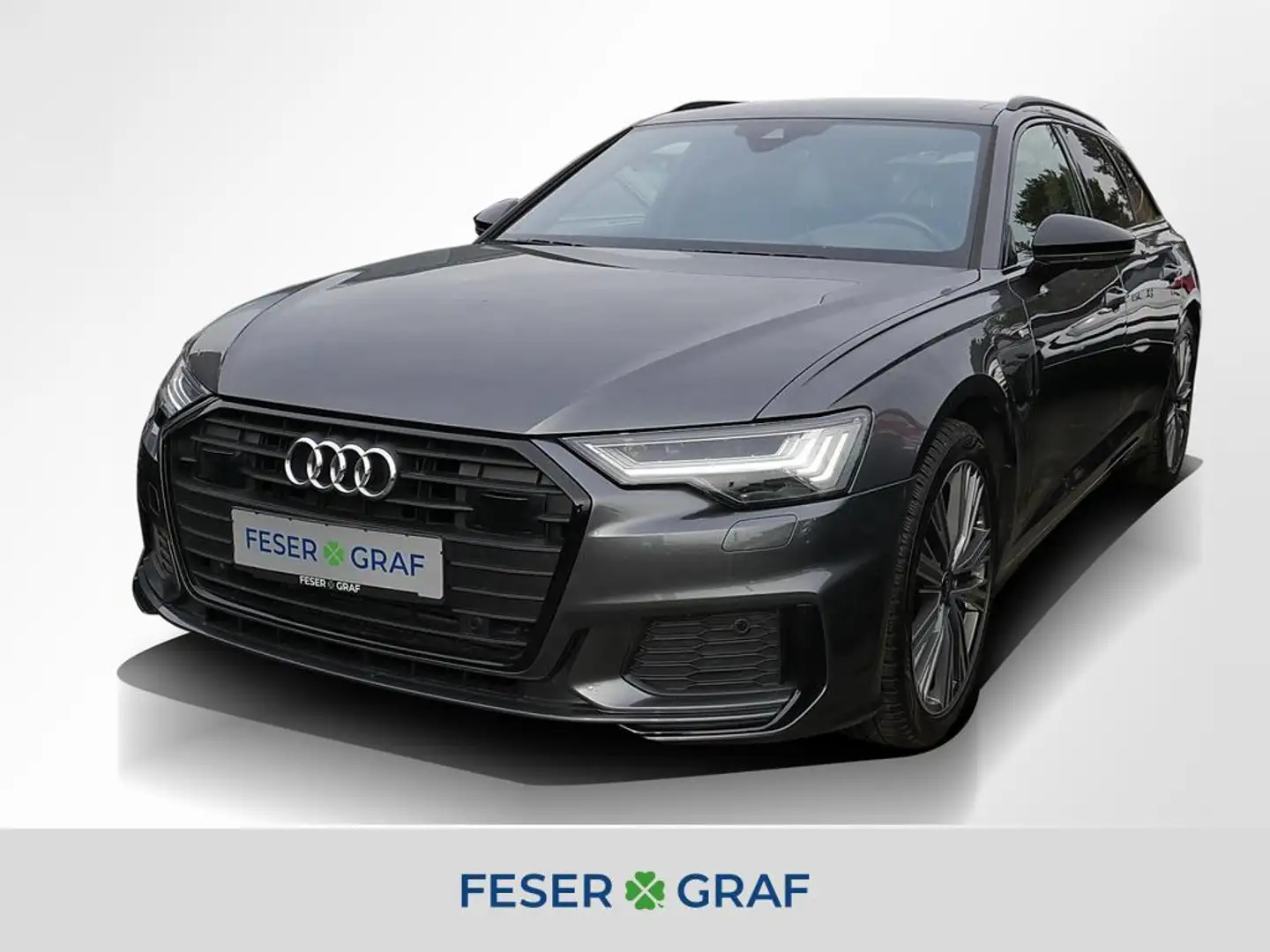 Audi A6 Avant 45 TFSI S line Ext. AHK Matrix Pano Gris - 1