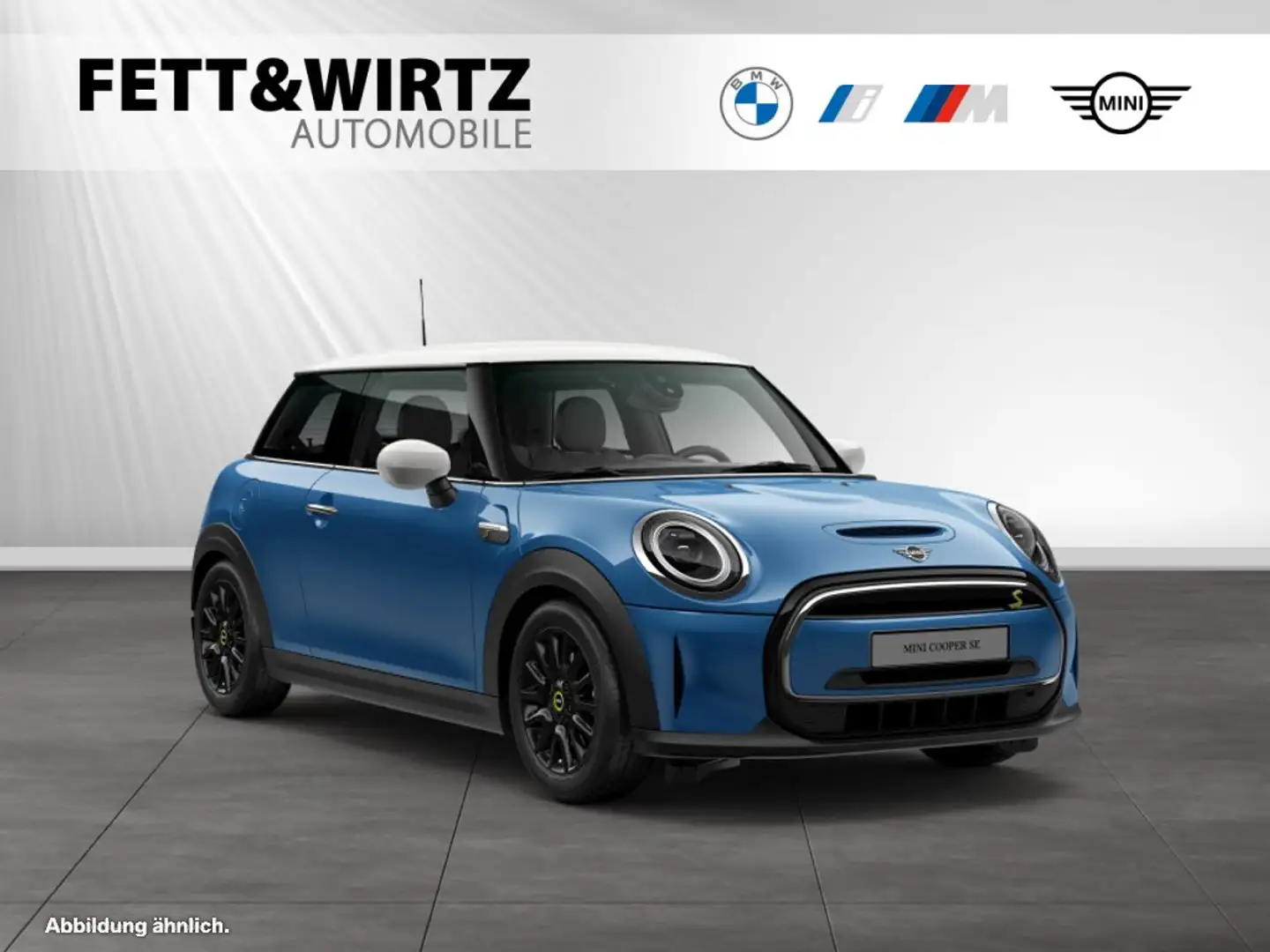 MINI Cooper SE Lr. 237,- br. o.Anz. 48Mon/5`Km p.A. Bleu - 1