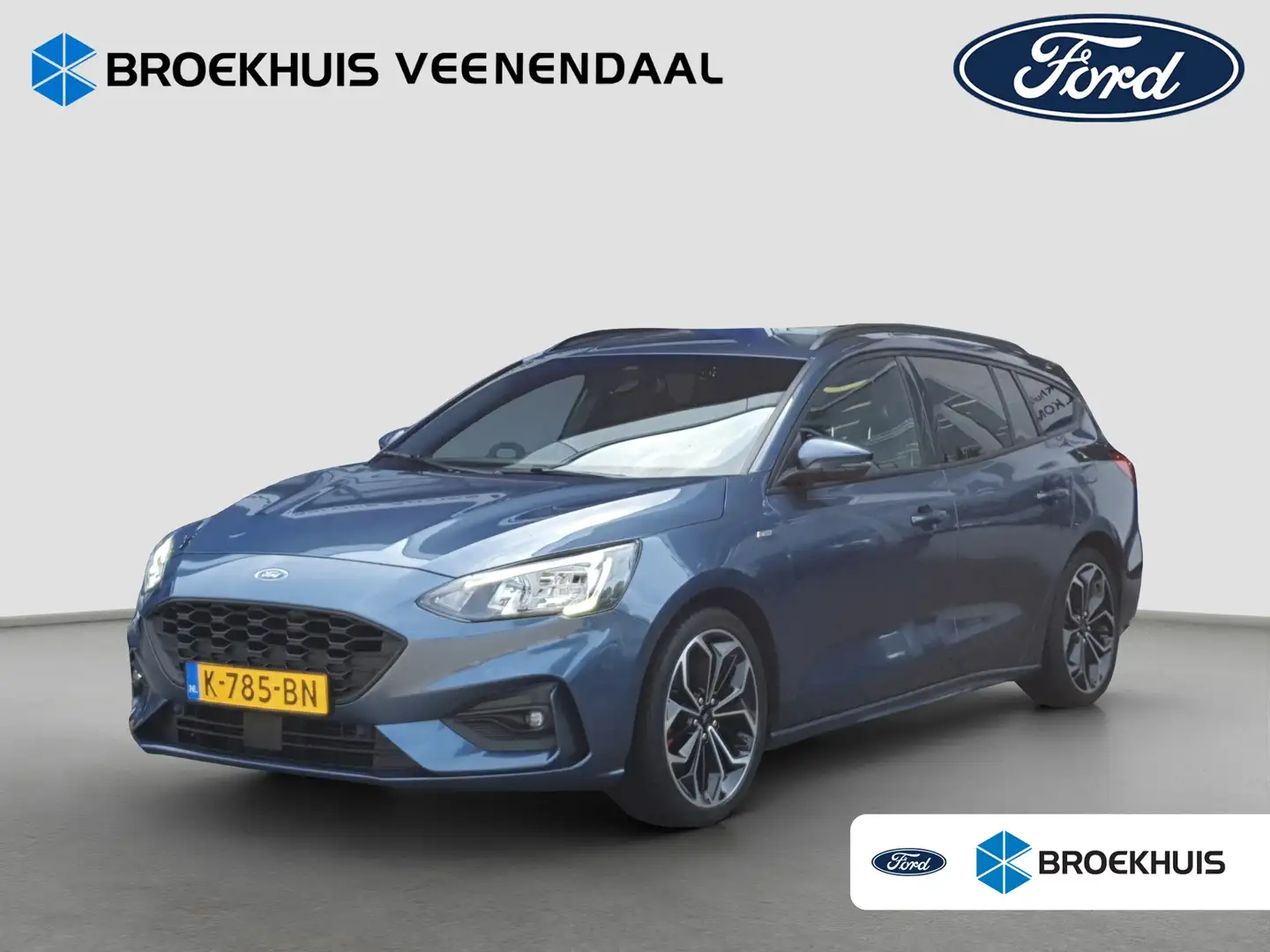 Ford Focus Wagon 1.0 Hybrid ST Line X | Winter Pack | B&O Aud Blauw - 1