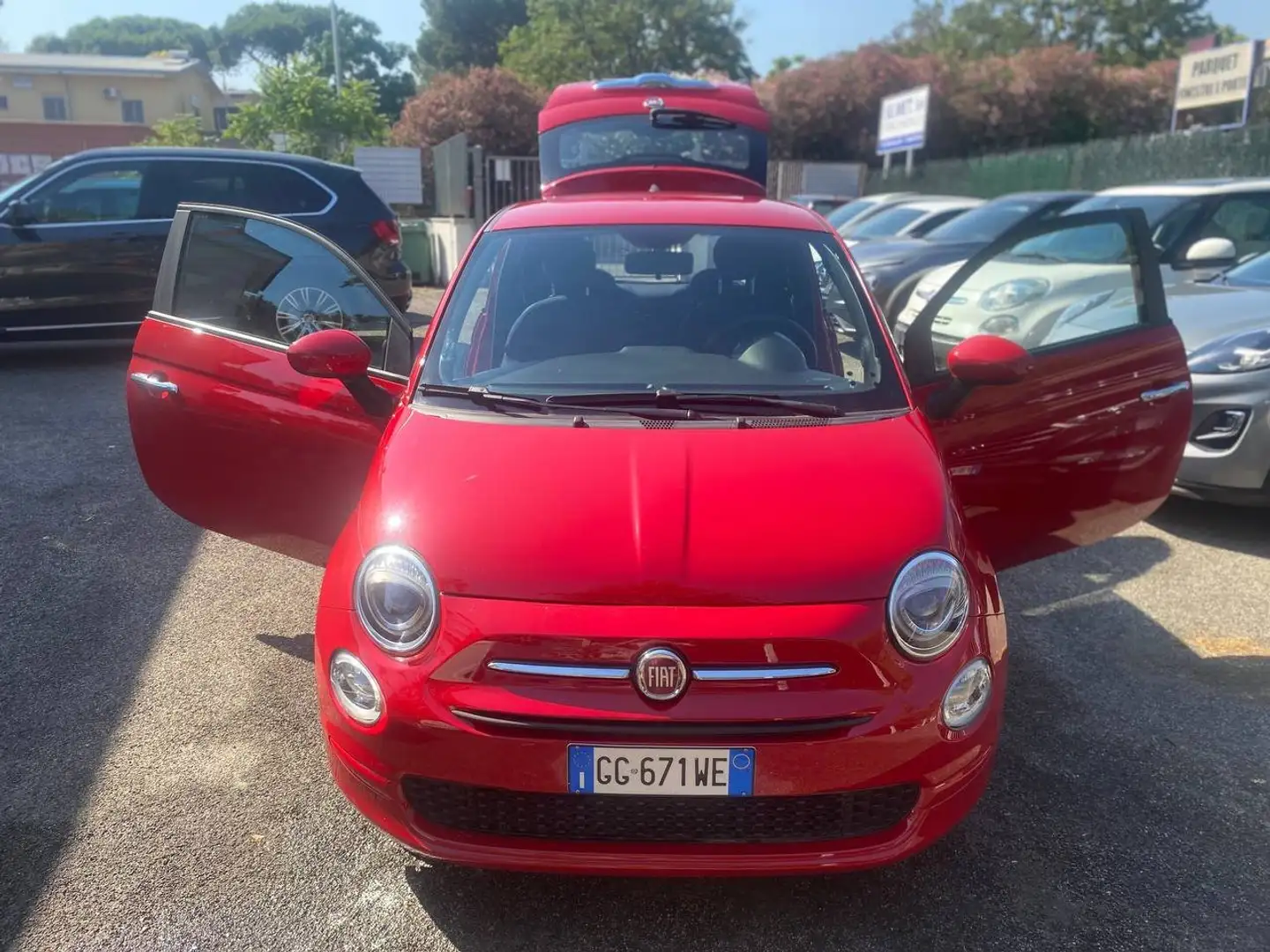 Fiat 500 500 III 2015 1.0 hybrid Cult 70cv Rood - 2