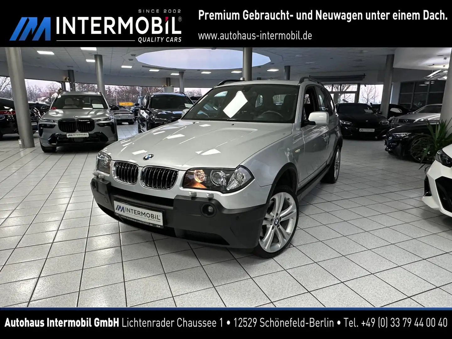 BMW X3 2.5i*Navi Professional*Xenon*Klimaautomatik* Silver - 1