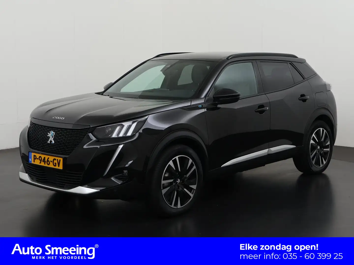 Peugeot e-2008 EV GT Pack 50 kWh 3 Fase | SOH 93% | Camera | Navi Noir - 1