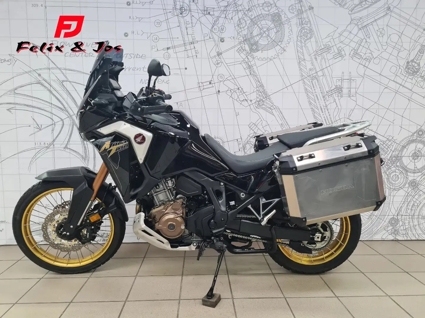 Honda CRF 1100 Advanture Sport Dct Africa Twin Noir - 2
