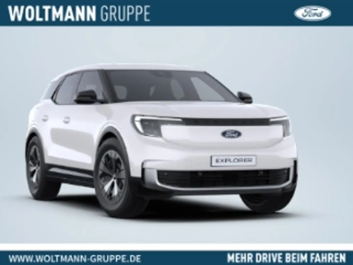 Ford Explorer Vorlauffahrzeug Style NEU ab 215€ netto mtl. Navi Blanco - 1