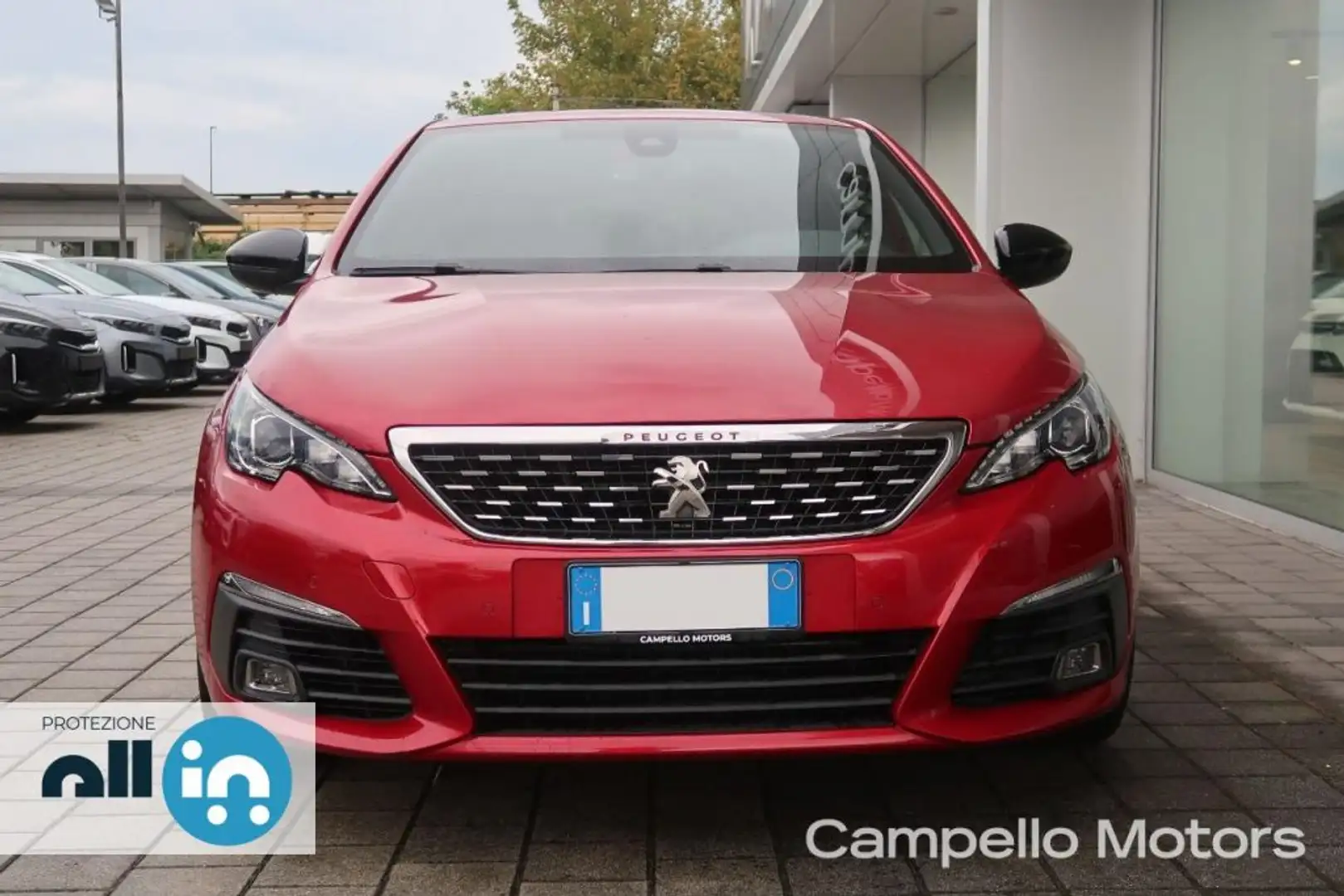 Peugeot 308 308 5p 1.2 puretech t s&s 130cv eat8 Gt Line my18 Rosso - 2