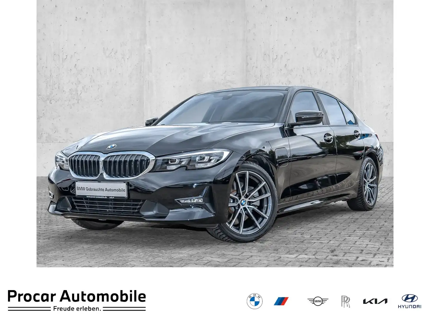 BMW 320 e Limousine Advantage LC Prof. Sportsitz HiFi RFK Nero - 1