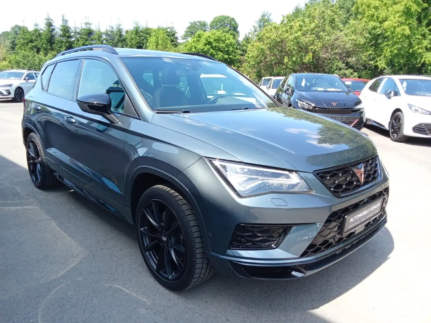 CUPRA Ateca 4Drive 2.0 TSI EU6d-T NAVI AHK PANO TopView Gris - 2