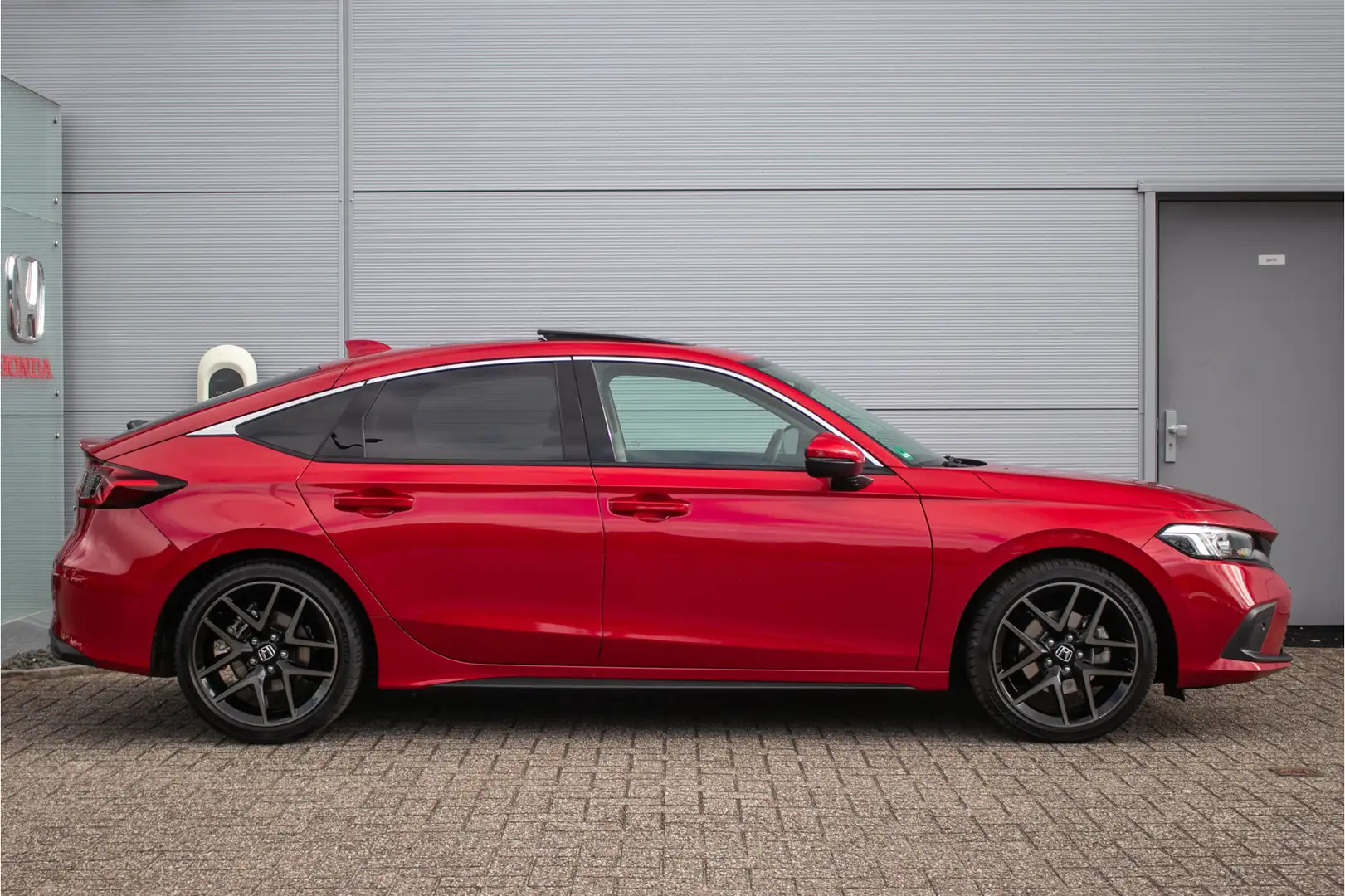 Honda Civic 2.0 e:HEV Advance All-in rijklaarprijs | Leder | S Rood - 2