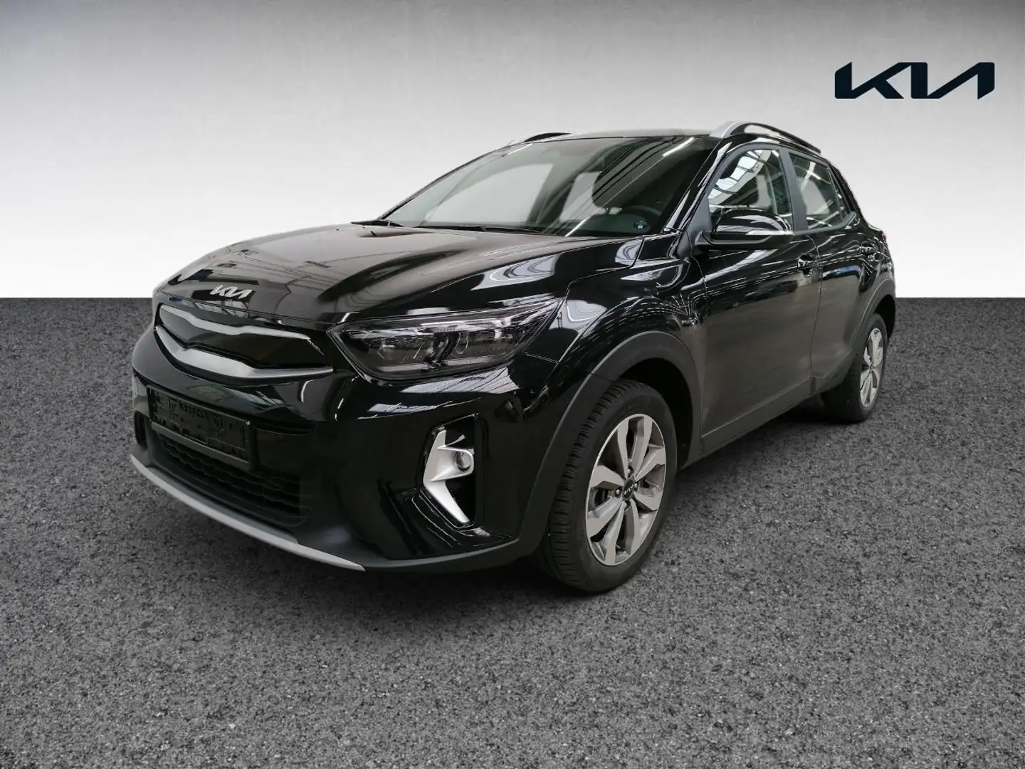Kia Stonic 1.0 T-GDI Vision +Automatik+Navi+R.Kam+Alw Schwarz - 2