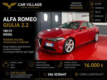 Giulia 2.2 Turbodiesel 180 CV Super
