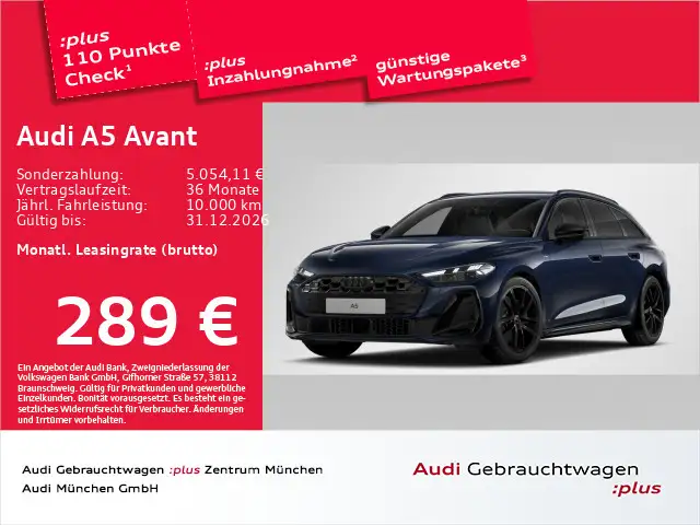 Audi A5 TDI S tronic S line AHK/Matrix/Kameras