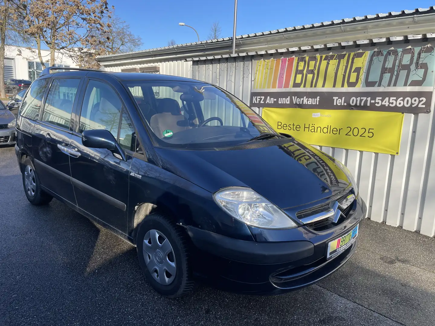 Citroen C8 2.0 16V Tendance*7 Sitze*Klima*AHK* Tempomat Blau - 1