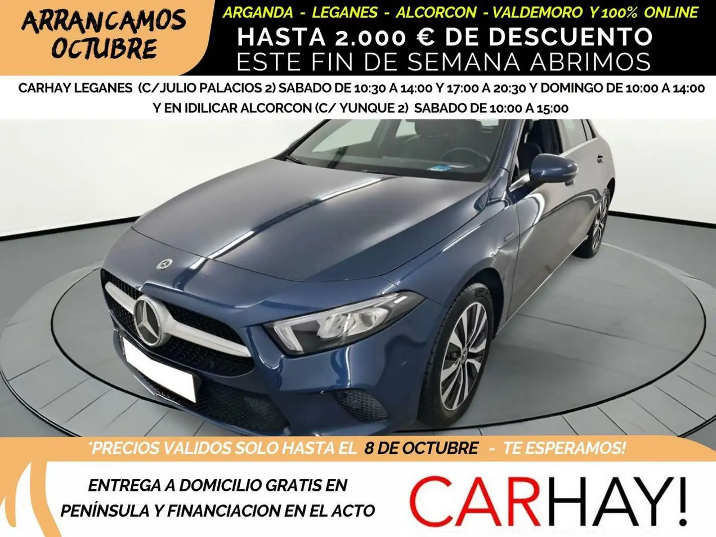 Mercedes-Benz A 250 1.3 E DCT Advantage Azul - 1