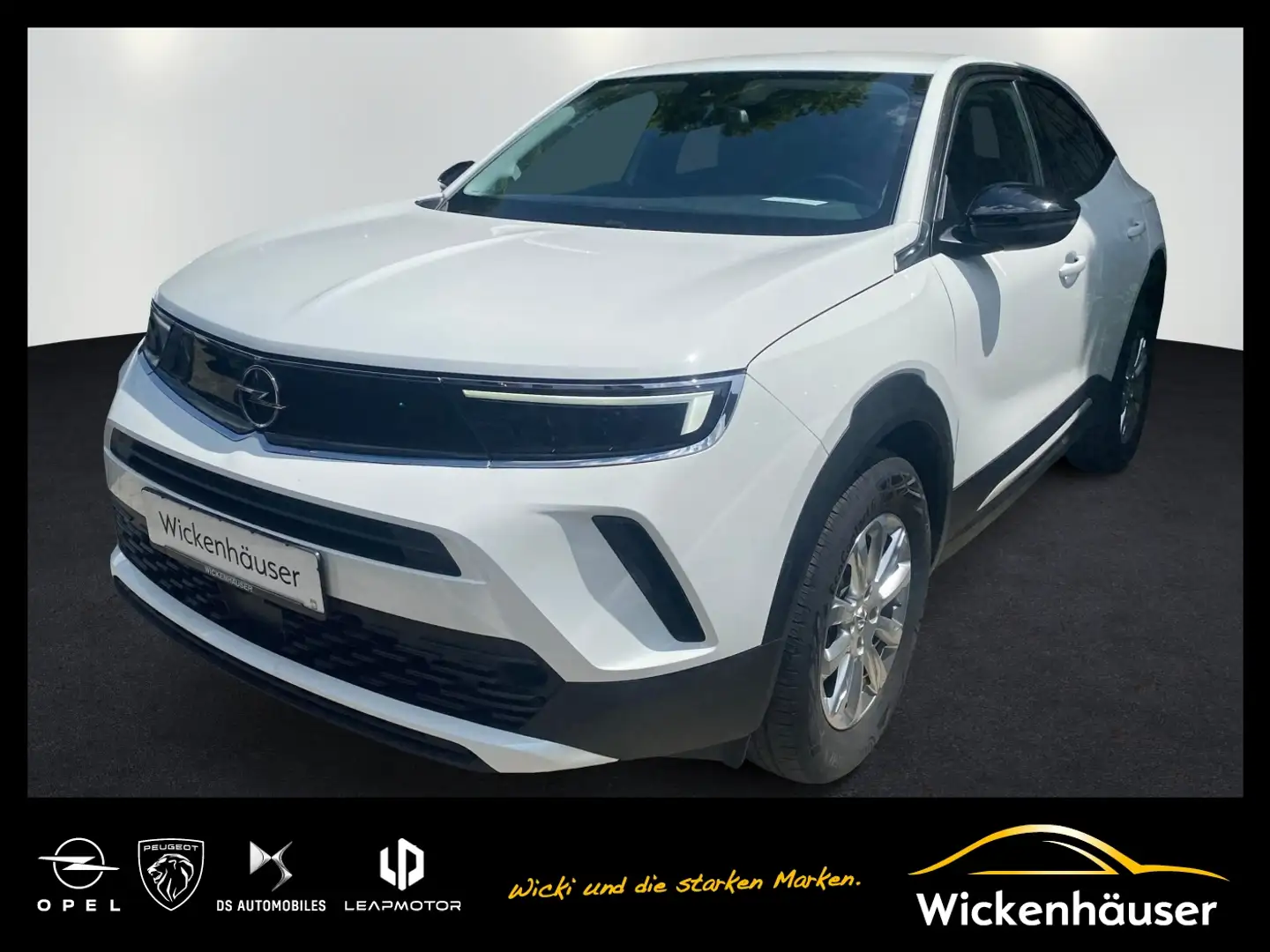 Opel Mokka-E Edition Matrix+LED+Fernlichtass.+Kam.+LM Weiß - 1
