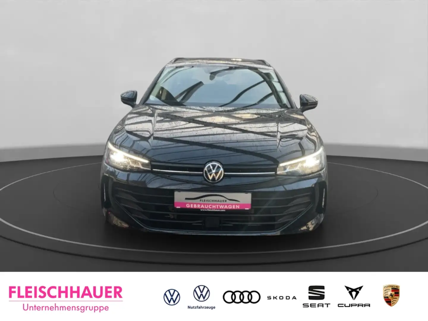 Volkswagen Passat 1.5 eTSI DSG Digitales Cockpit LED ACC Apple CarPl Schwarz - 2