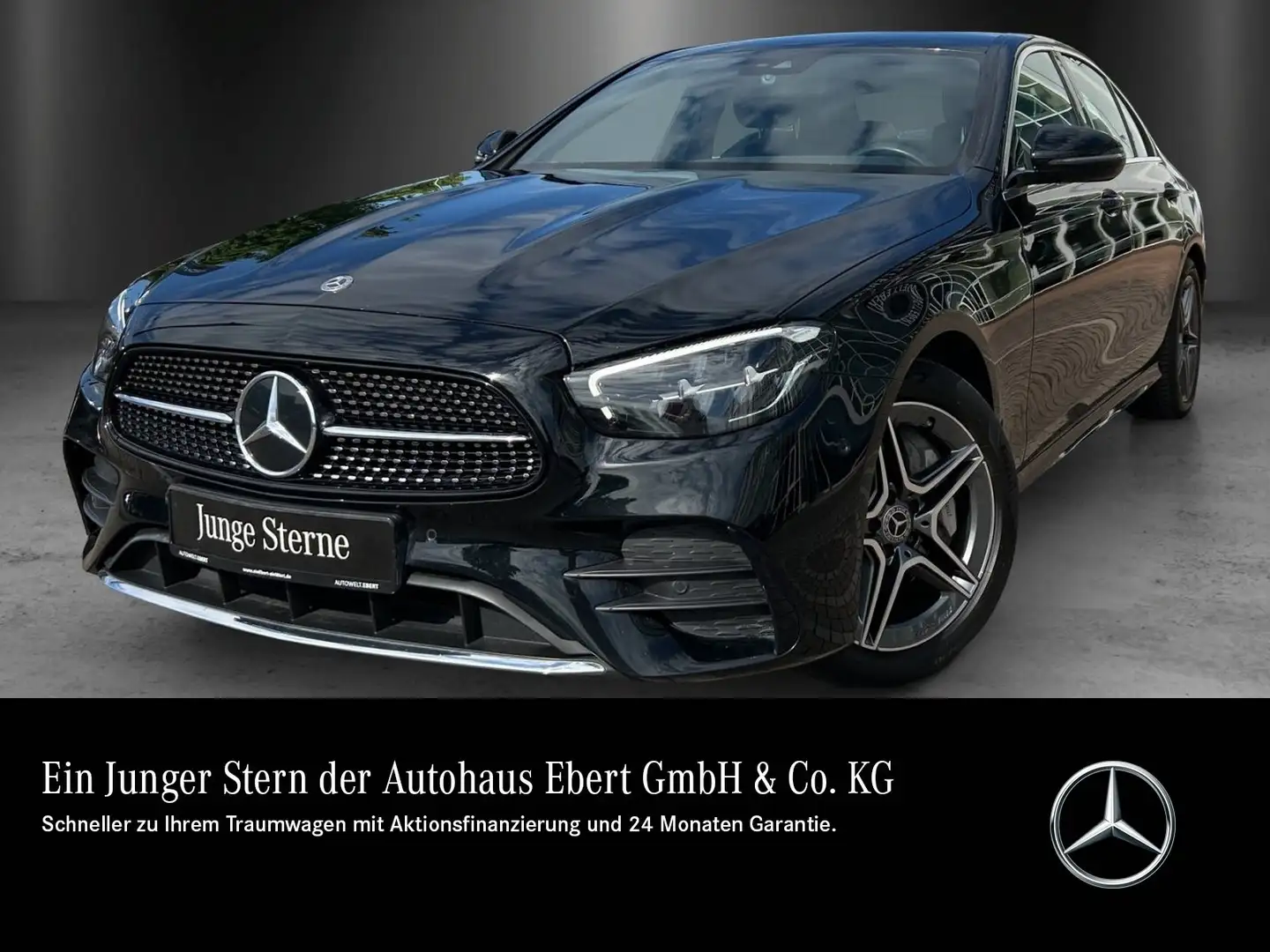 Mercedes-Benz E 300 e AMG HighEndMBUX Business LED Kamera Holz Schwarz - 1