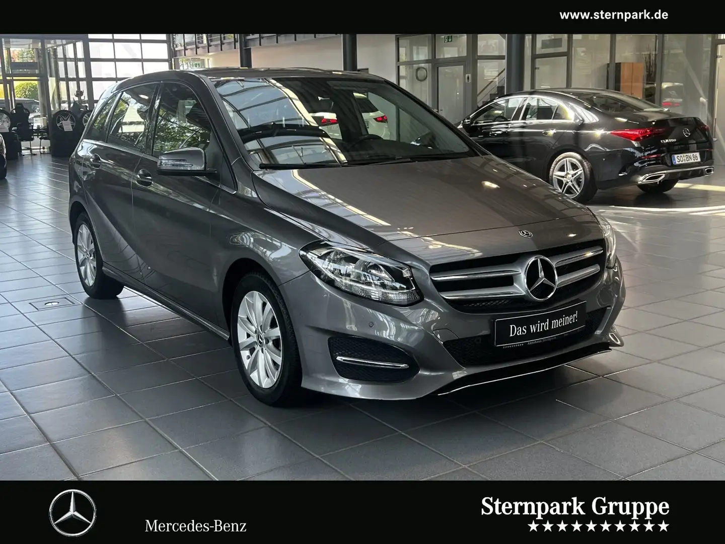 Mercedes-Benz B 180 B 180 Style Navi/Kamera/Klima/TotwinkelAss uvm. Grau - 1