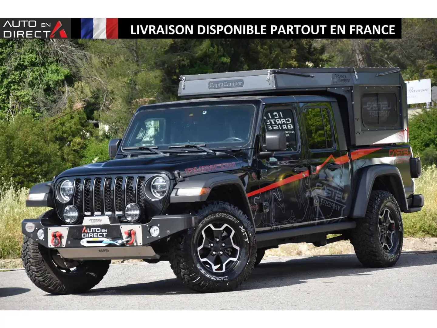 Jeep Gladiator Gladiator rubicon 3.6 v6 Noir - 1