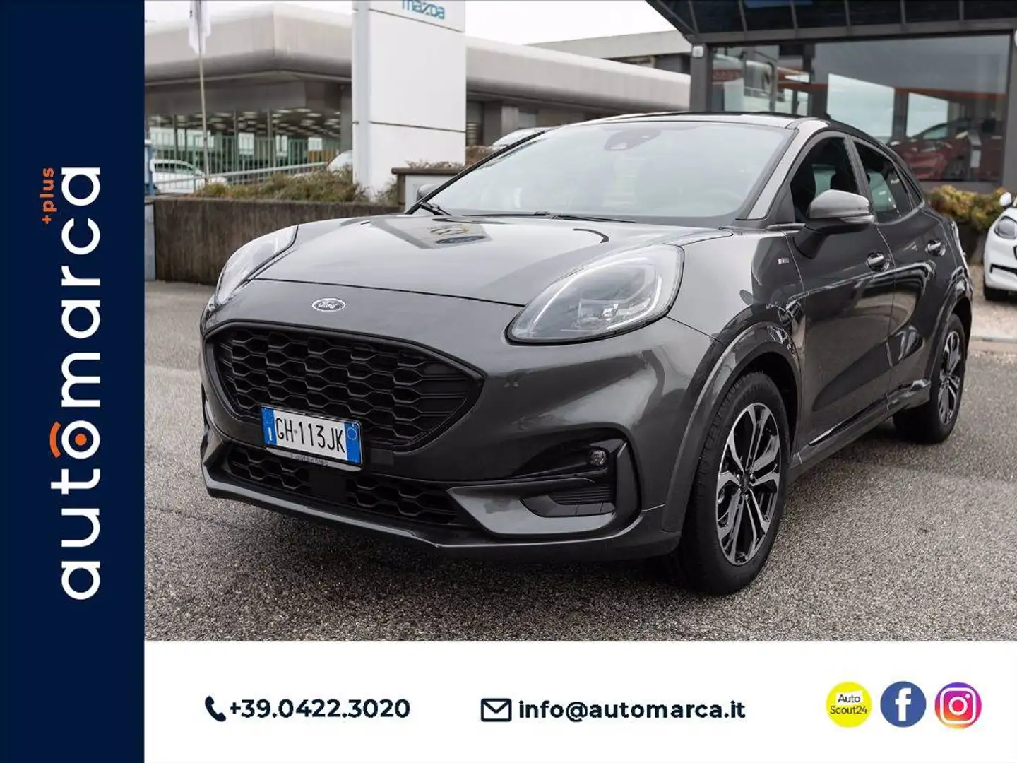 Ford Puma 1.0 ecoboost h ST-Line s&s 125cv Grigio - 1