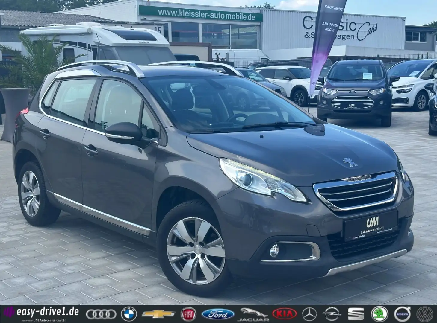 Peugeot 2008 Allure 1.2. Aut./PDC/TEMPOMAT/NAVI PLUS/KLI Gris - 1