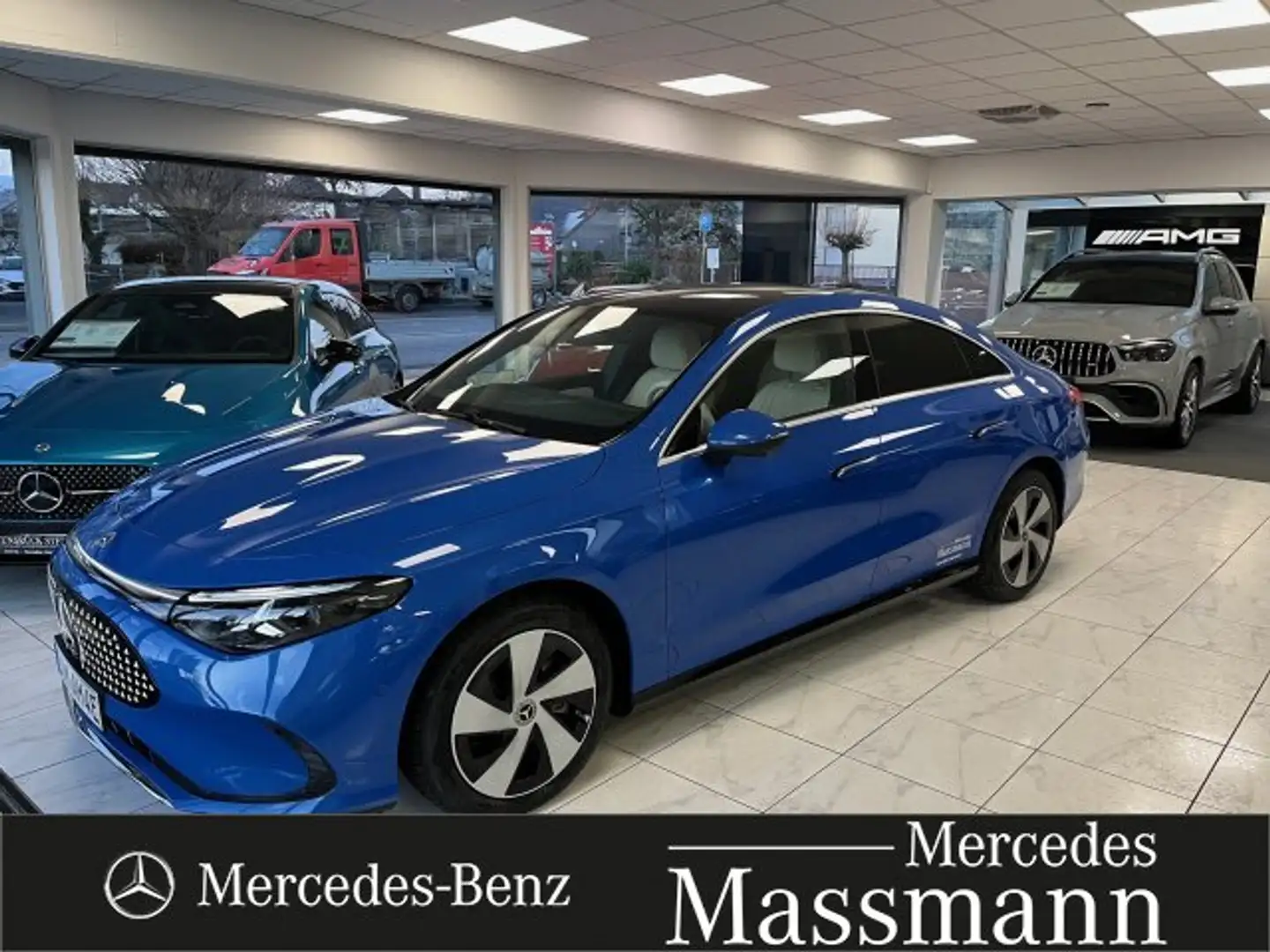 Mercedes-Benz CLA 250 CLA 250+ mit EQ Technologie Progressive/Navi/LED Blauw - 1