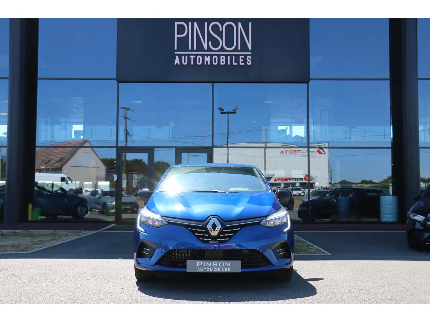 Renault Clio Clio 1.0 Tce - 90  V BERLINE Techno PHASE 1 Bleu - 2