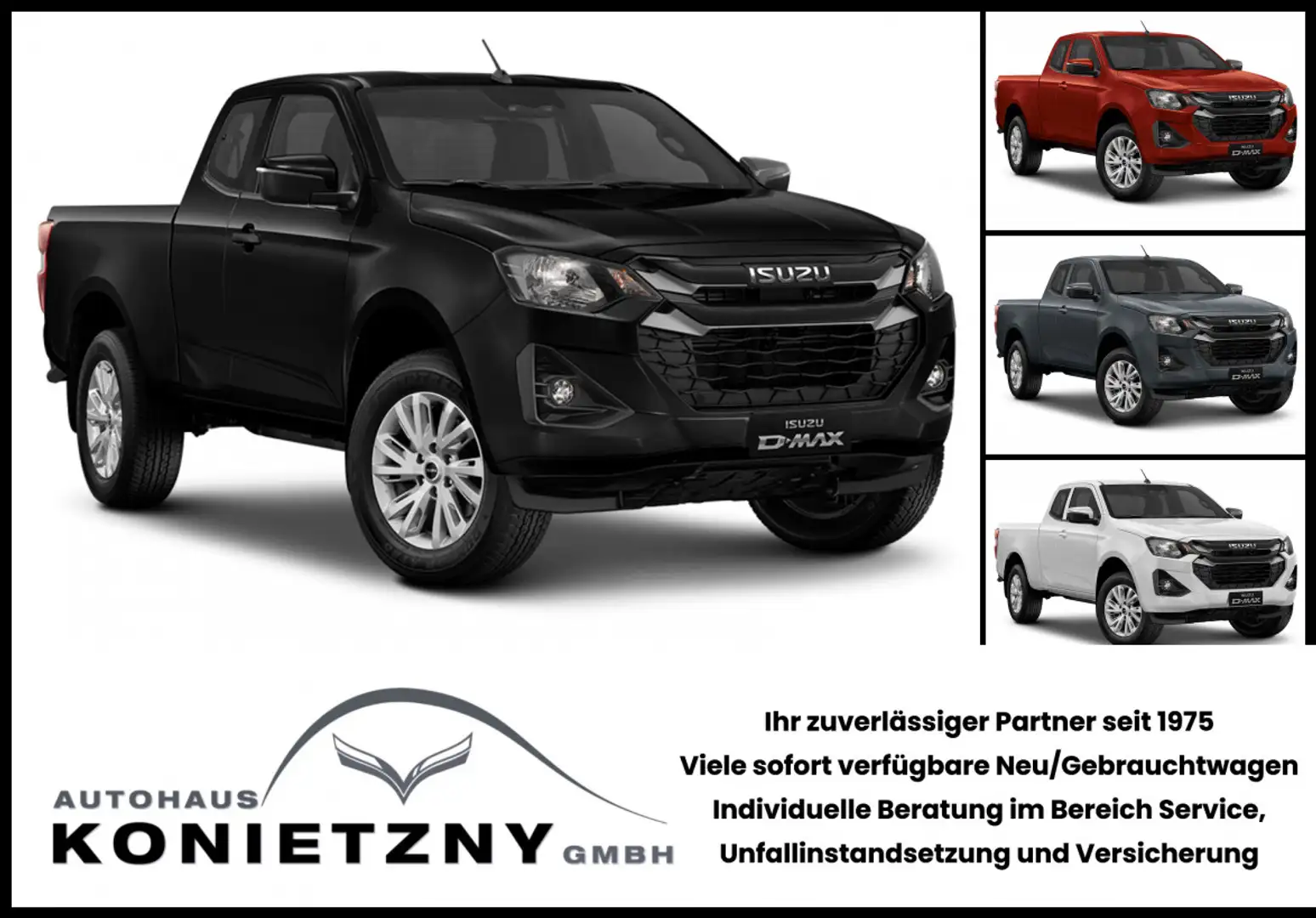 Isuzu D-Max Space Cab 4x4 LS AT 2026 Weiß - 1