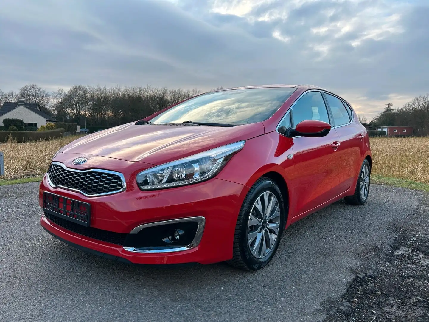 Kia Ceed / cee'd Ceed 1.4 DreamTeam Winter Paket Navi Klimaauto. Rot - 1