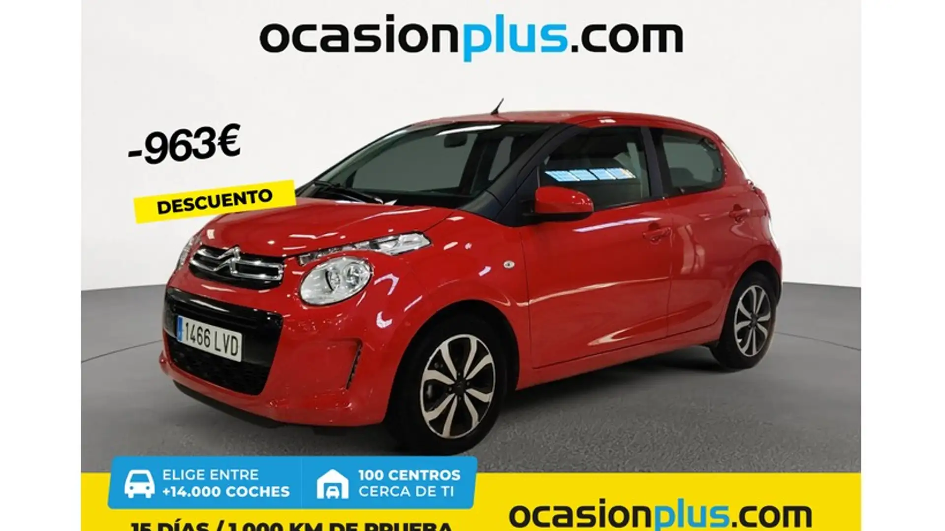 Citroen C1 1.0 VTi City Edition 72 Rot - 1