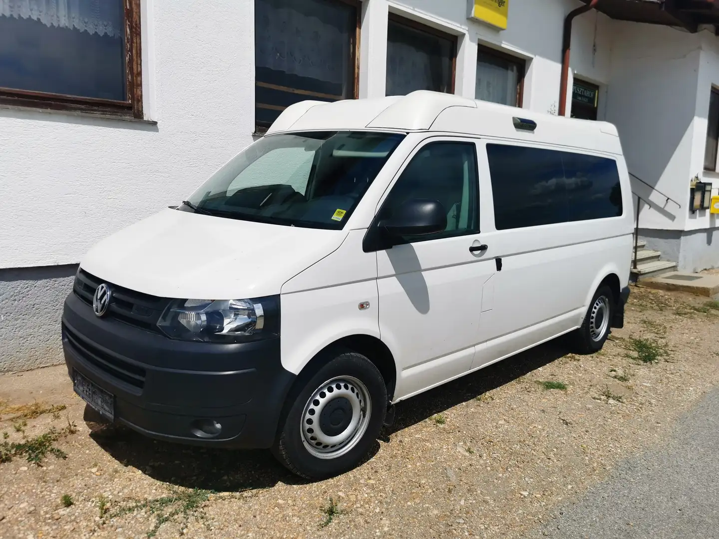 Volkswagen T5 Transporter Kastenwagen Weiß - 2